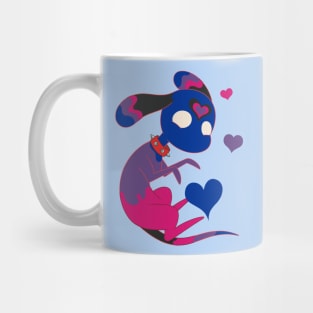 Ghost Puppy Pride - Bisexual Mug